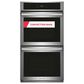Frigidaire 2-Piece Kitchen Package with Stainless Steel 27" Built-In Convection Double Wall Oven and Black 30" Induction Cooktop, , large