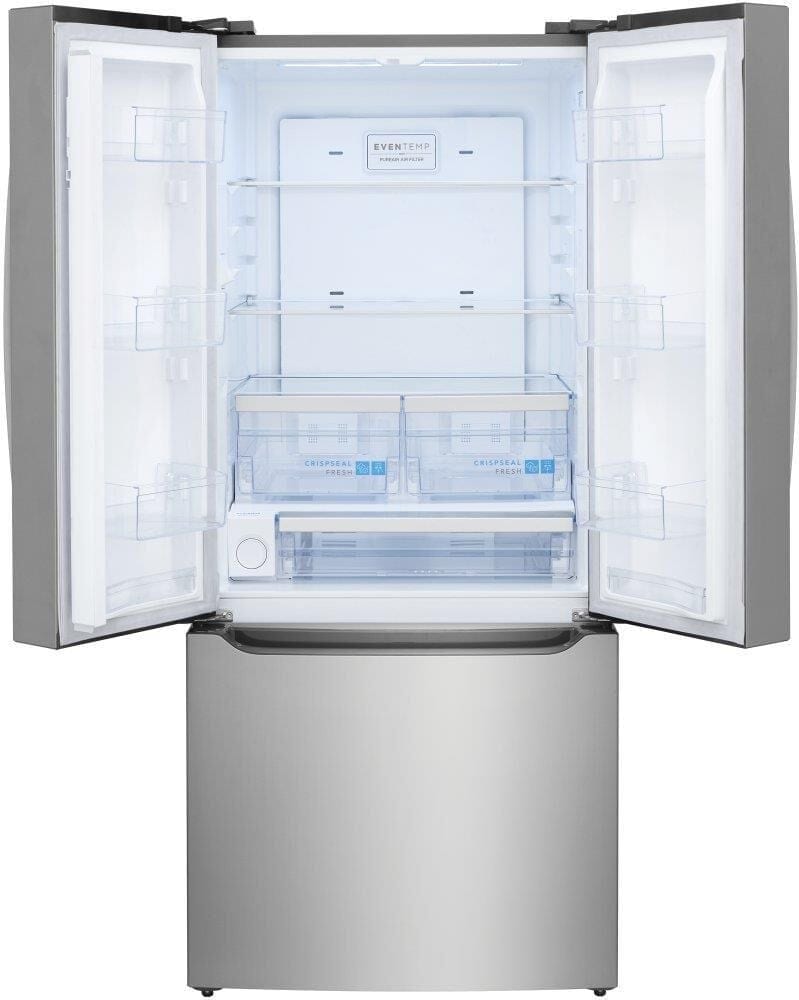 Frigidaire Gallery 20.0 Cu. Ft. Standard-Depth French Door Refrigerator in Stainless Steel, , large