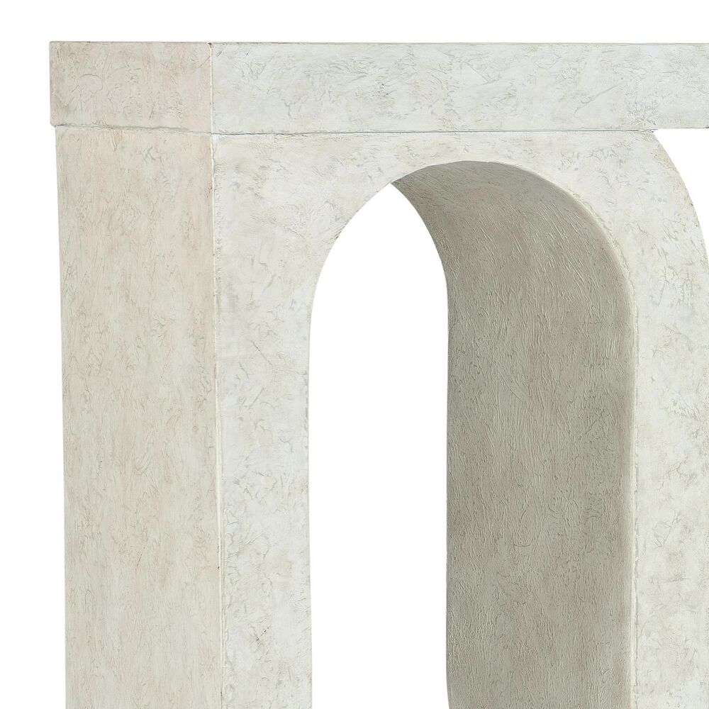 Hooker Furniture Melange Snaked Console Table in Cream, , large