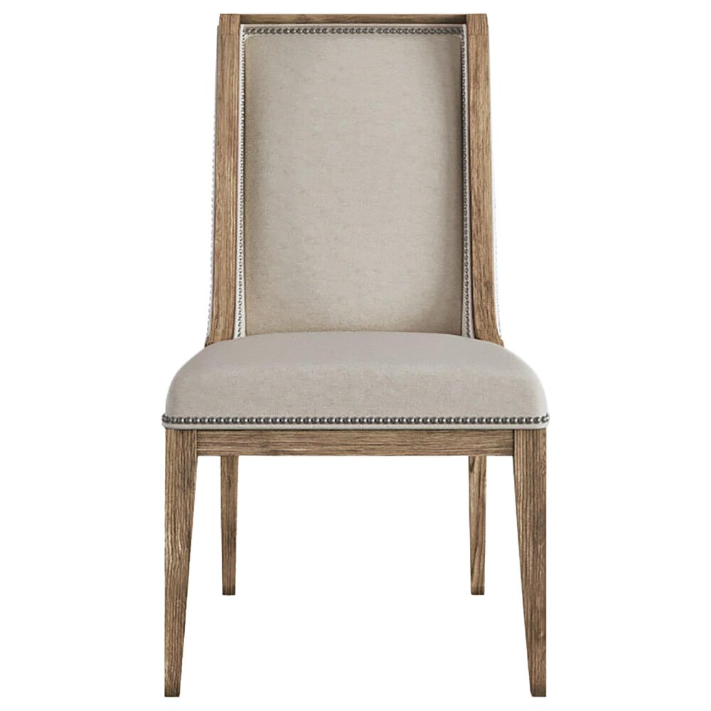 Vantage Passage Upholstered Side Chair in Light Oak, , large