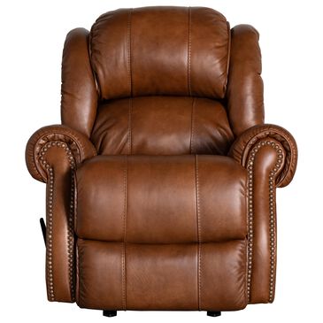 HomeStretch Yellowstone Manual Recliner in Cognac, , large