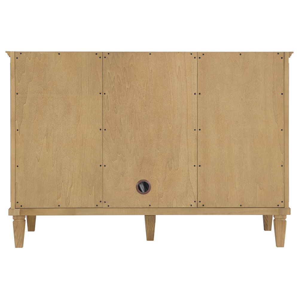 James Martin Vanities Lorelai 48" Single Bathroom Vanity in Light Natural Oak with 3 cm Eternal Jasmine Pearl Silestone Top, Rectangular Sink and FreePower Wireless Charger, , large