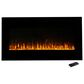 Timberlake Northwest 42" Fire and Ice Wall Mount Electric Fireplace in Black, , large