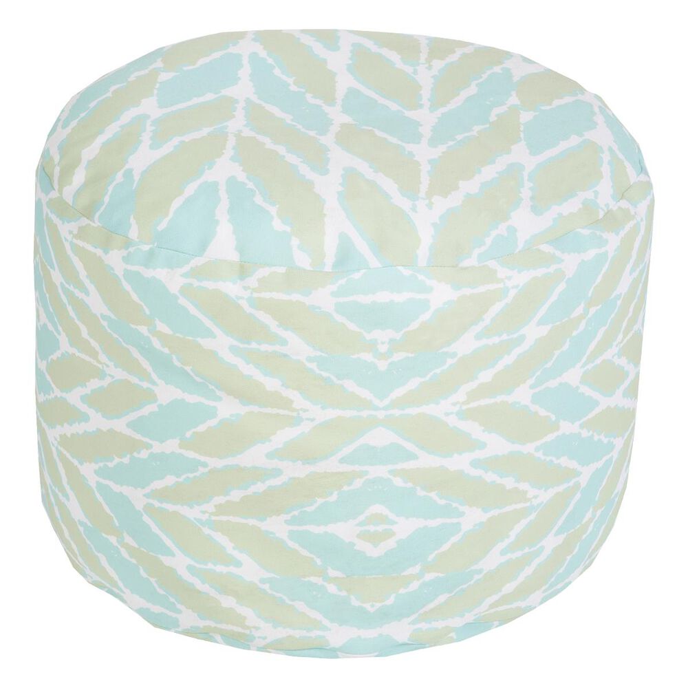 Surya Inc Surya Poufs Cylinder Pouf in Mint, , large