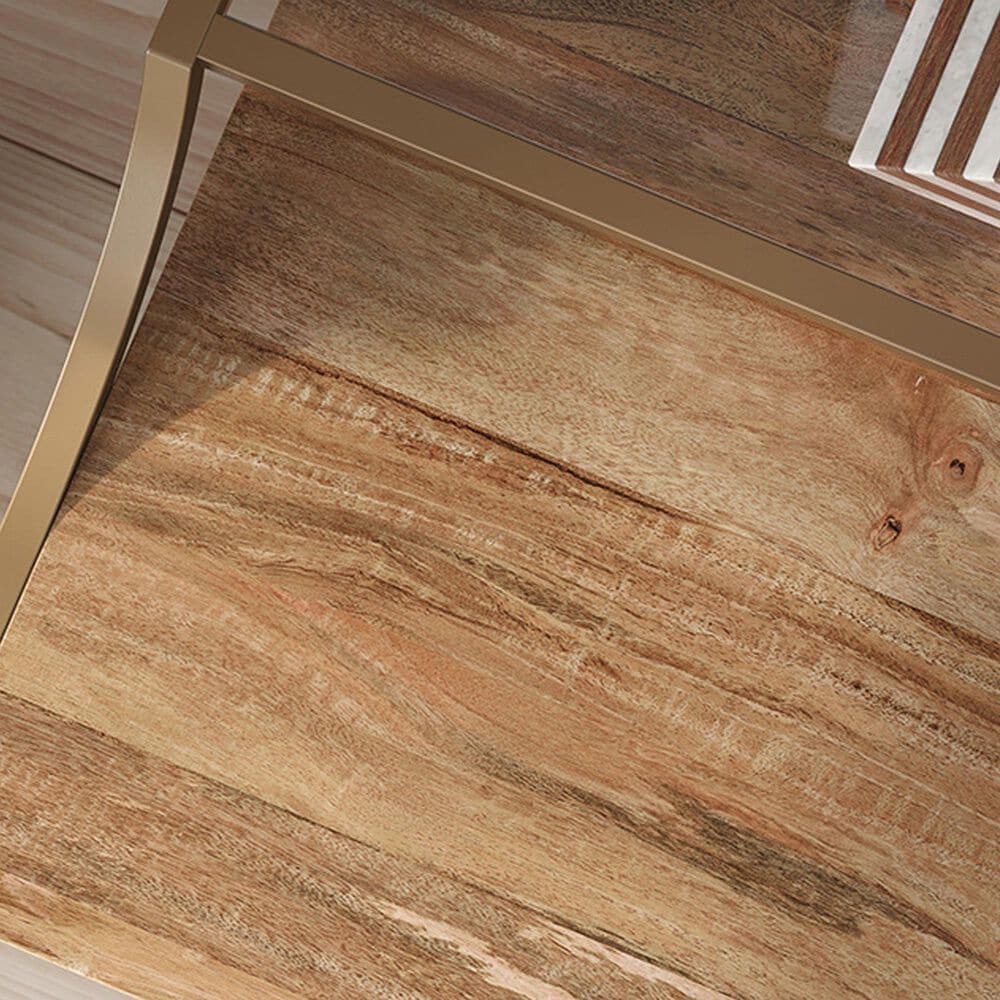 Sauder International Lux Writing Desk in Sindoori Mango, , large