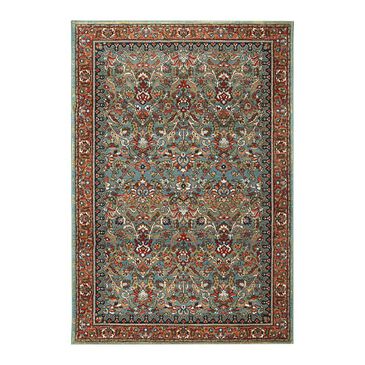 Karastan Spice Market Tigris 90662 3"5" x 5"5" Aquamarine Area Rug, , large