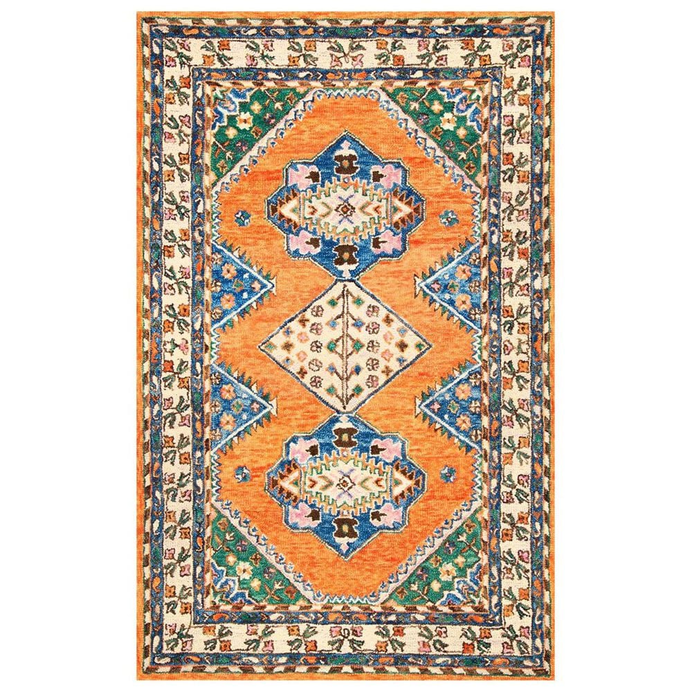 nuLOOM Shanti MJSH01A 7'7" x 9'6" Orange Area Rug, , large