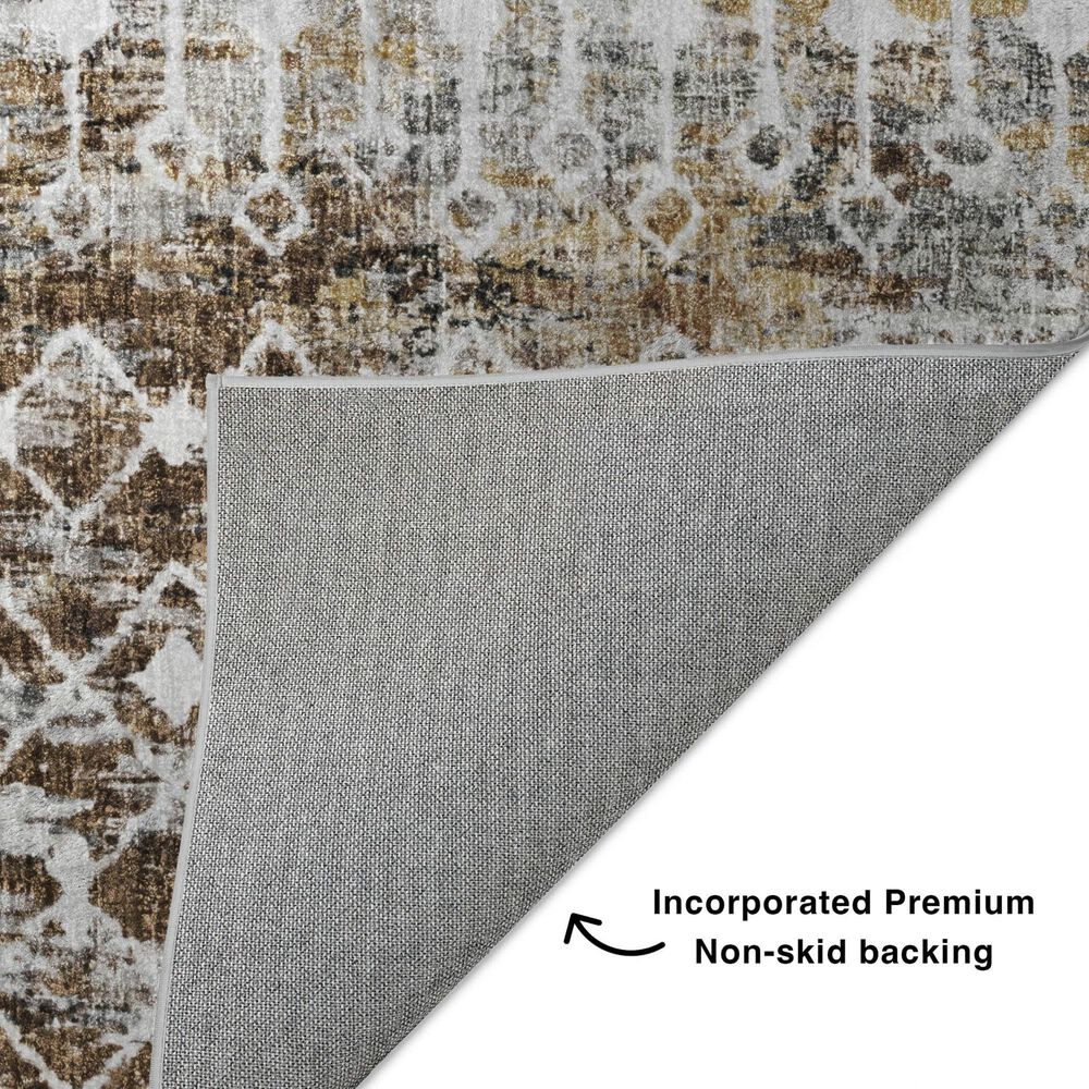 Dalyn Rug Company Lorenzo LN7 Brown 1&#39;8&quot; x 2&#39;6&quot; Area Rug, , large