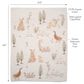 Lambs & Ivy Bunny Hop 3-Piece Crib Bedding Set in White and Ivory, , large