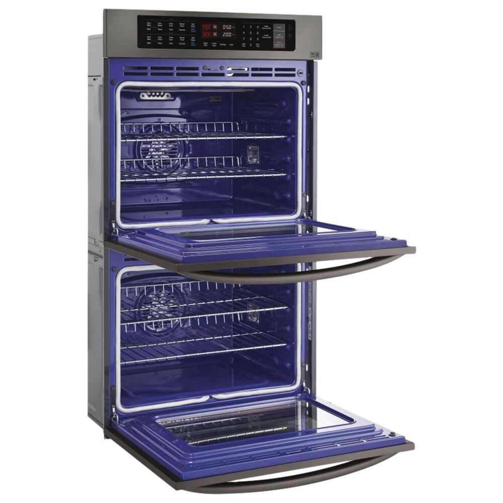 LG 30&quot; Double Wall Oven in Black Stainless, , large