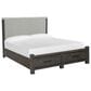 Nicolette Home Plum Creek 5-Piece Queen Upholstered Storage Bedroom Set in Ravenwood Black, , large