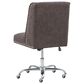 Linden Boulevard Draper Office Chair in Charcoal, , large