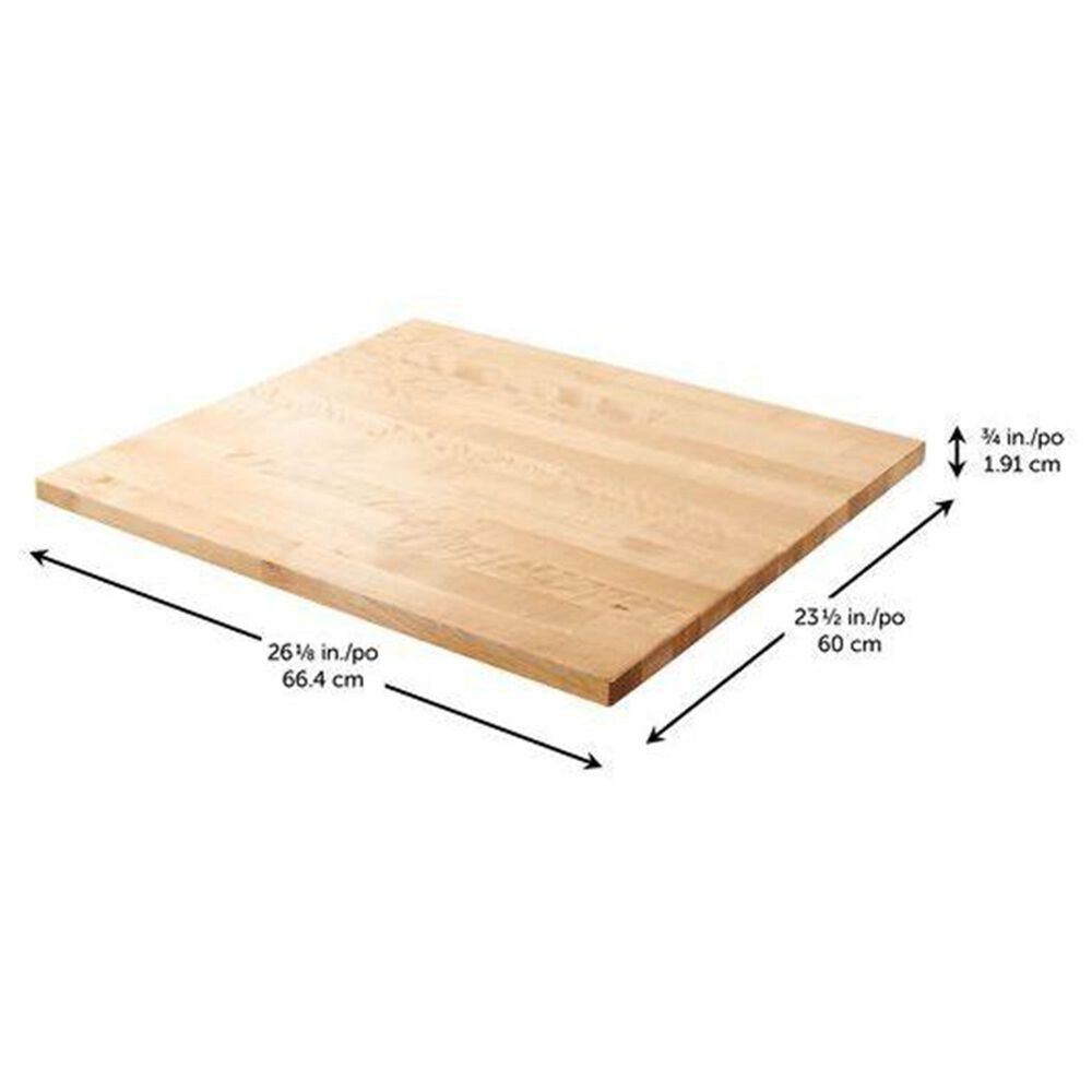 Gladiator 27&quot; Hardwood Work Top in Brown, , large