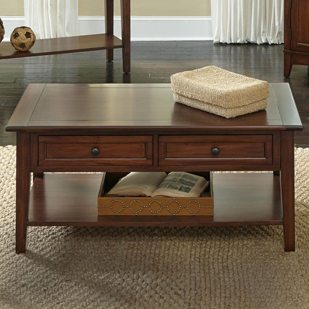 A-America Westlake Cocktail Table in Cherry Brown, , large