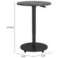 Zuo Modern Mule Adjustable Bar Table in Black, , large