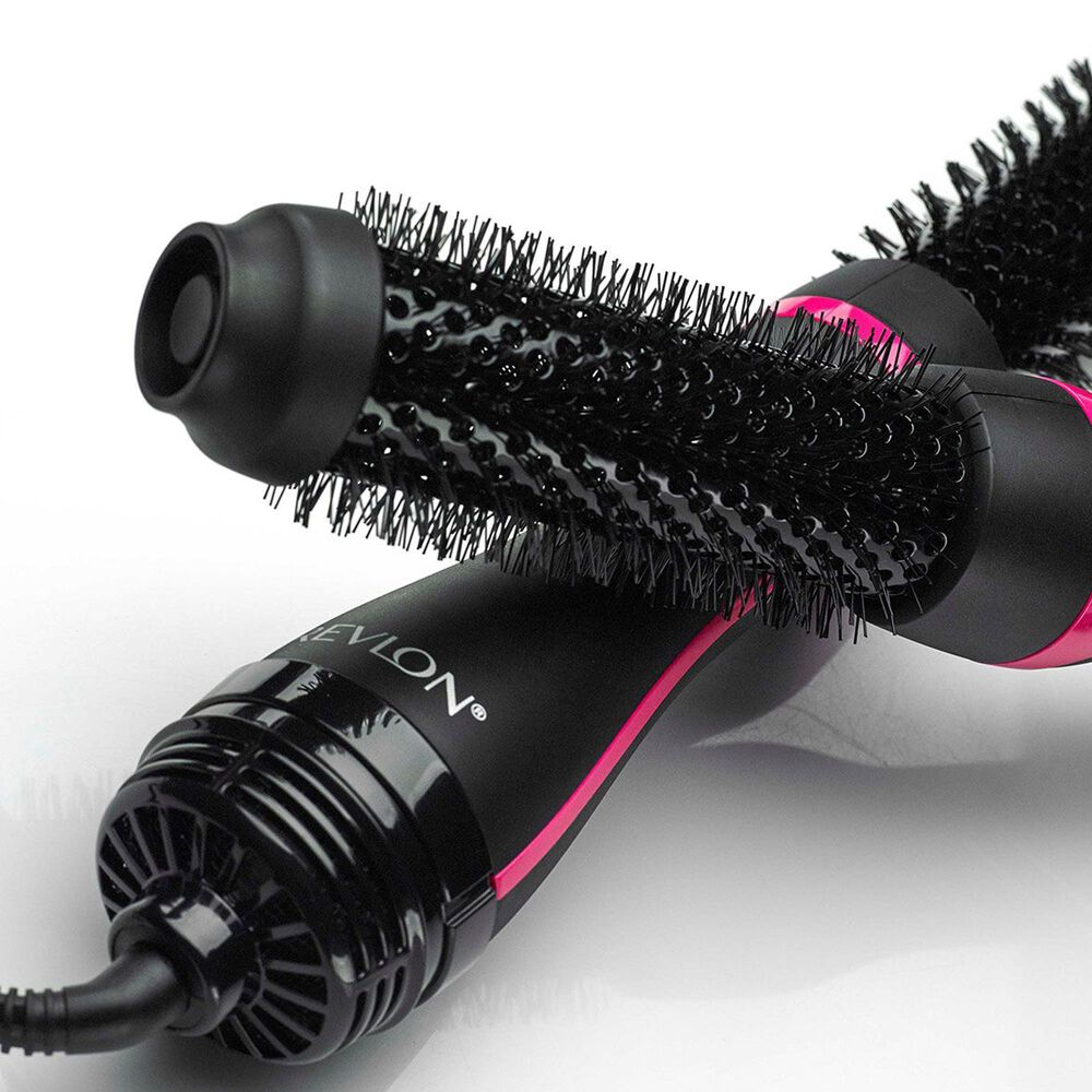 Revlon One Step Root Booster Round Brush Dryer and Styler in Black, , large