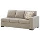Ashley Bridgepoint 2-Piece Left Facing Sectional with Chaise in Stone, , large