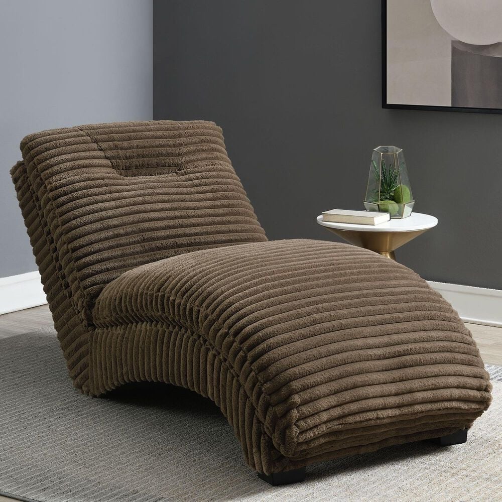 Mayberry Hill Dominick II Chaise in Masis Cocoa, , large