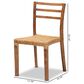 Baxton Studio Arthur Side Chair in Walnut Brown (Set of 2), , large