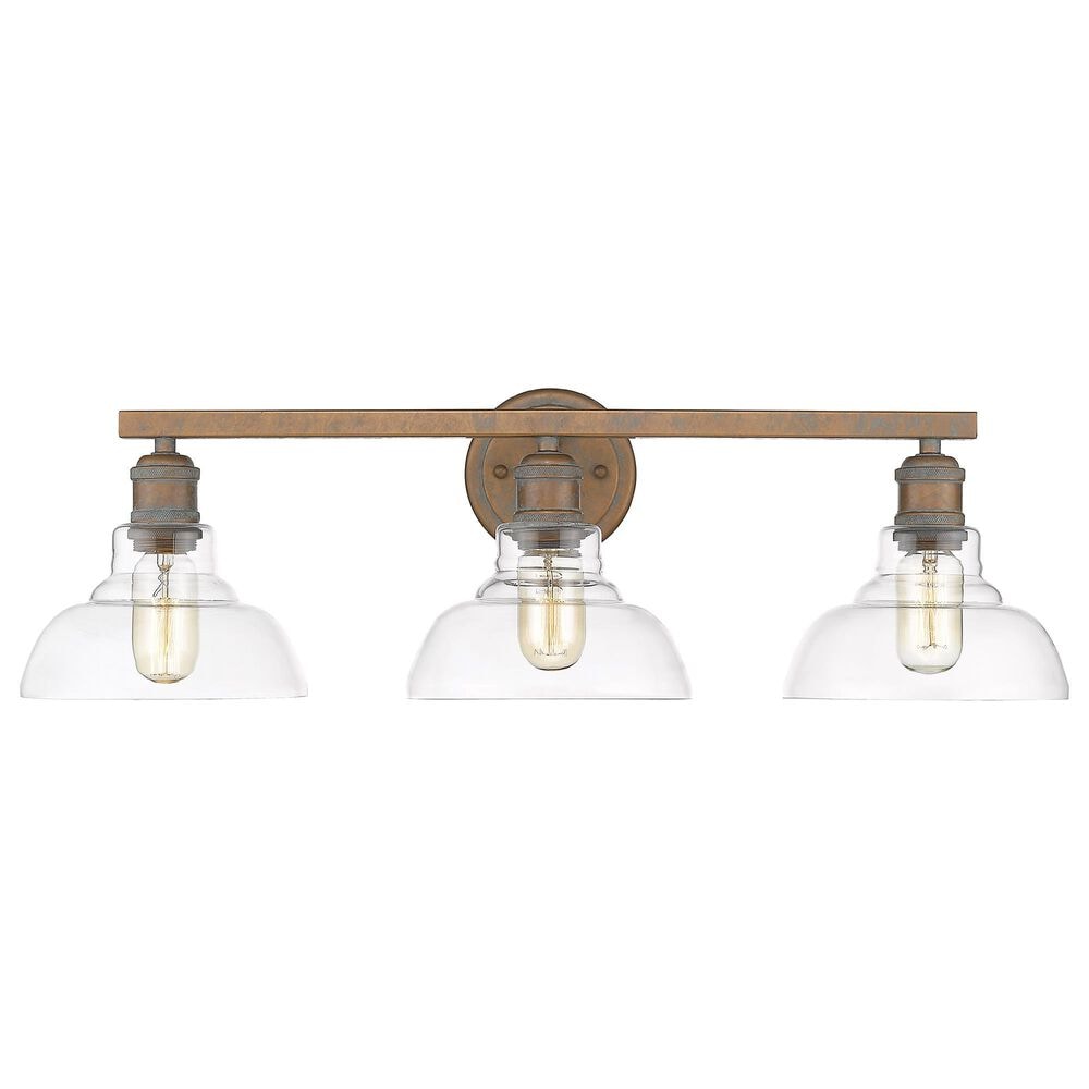Golden Lighting Carver 3-Light Bath Vanity in Copper Patina, , large