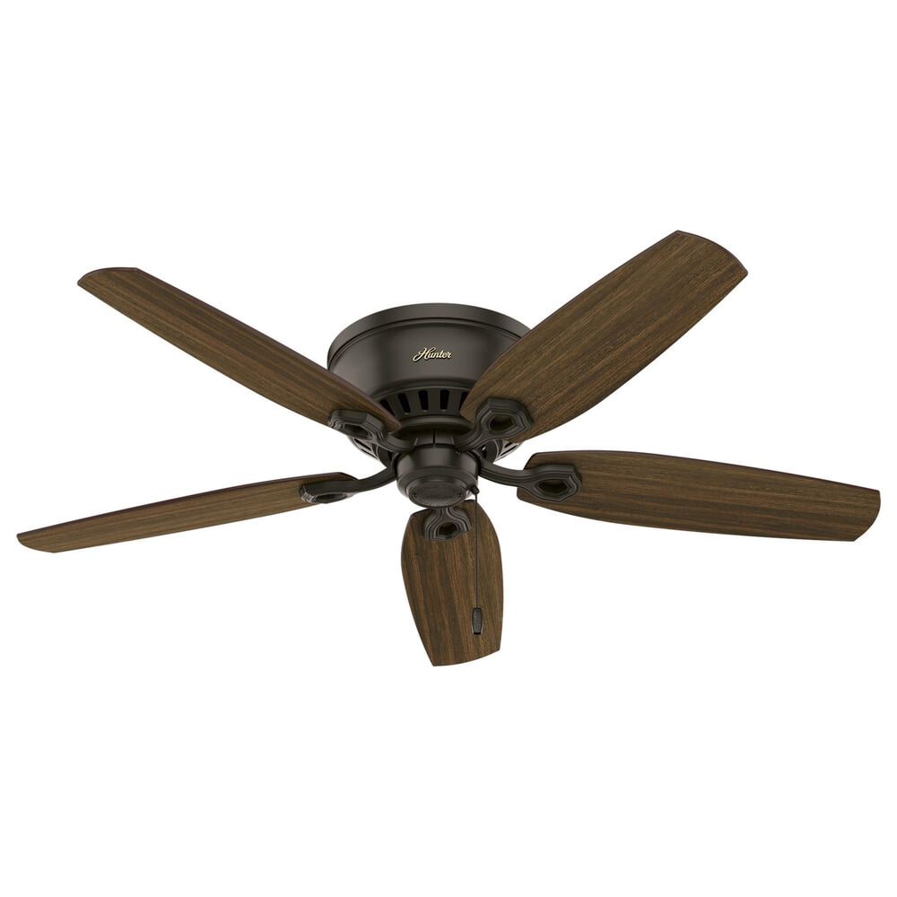 Hunter Builder Low Profile 52&quot; Ceiling Fan with Lights in New Bronze, , large