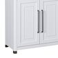 Riva Ridge Norah 4-Door Bookcase in White, , large