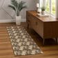 Dalyn Rug Company Soft Essentials Chevron Chocolate 2"3" x 7"6" Runner, , large