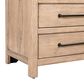 Belle Furnishings Proximity Place 3-Drawer Nightstand with Charging Station in Barley Buff, , large