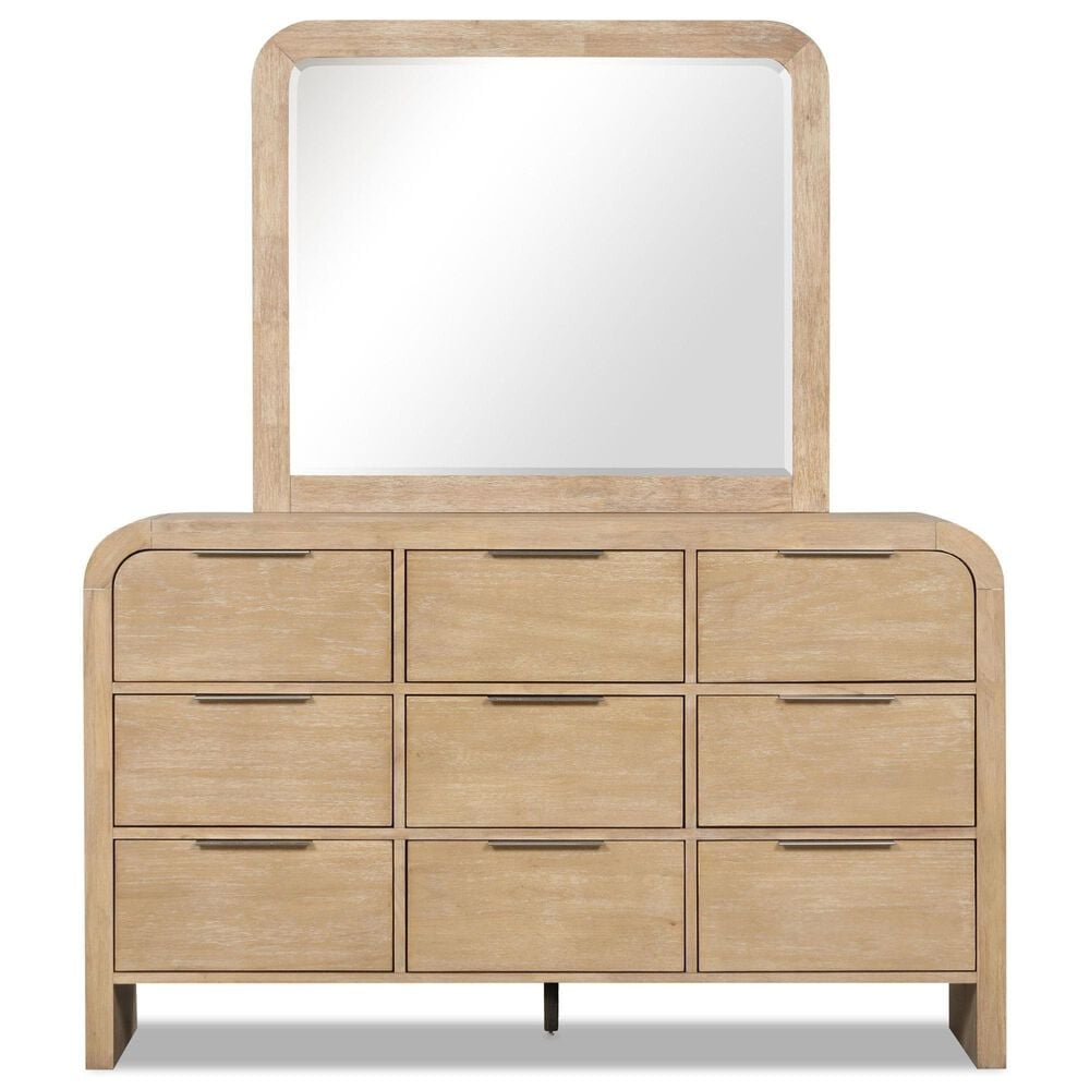 Furniture of America Hayes 9-Drawer Dresser in Natural, , large