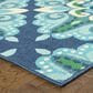 Oriental Weavers Meridian 2206B 2"3" x 7"6" Blue Runner, , large