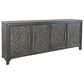 Waltham Gramercy 4 Door Accent Cabinet in Platinum, , large
