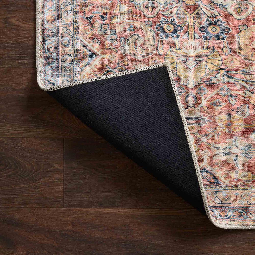Loloi Adrian 2&#39; x 5&#39; Rust and Denim Area Rug, , large