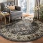 Safavieh Lyndhurst LNH332 7" Round Grey and Cream Area Rug, , large
