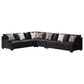 Ashley Lavernett 4-Piece Reversible Sectional in Charcoal, , large