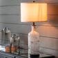 A&B Home Sarris Swirl Table Lamp in Gray and White, , large