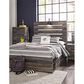 Ashley Drystan Twin-Full Under Bed Storage in Rustic Brown, , large