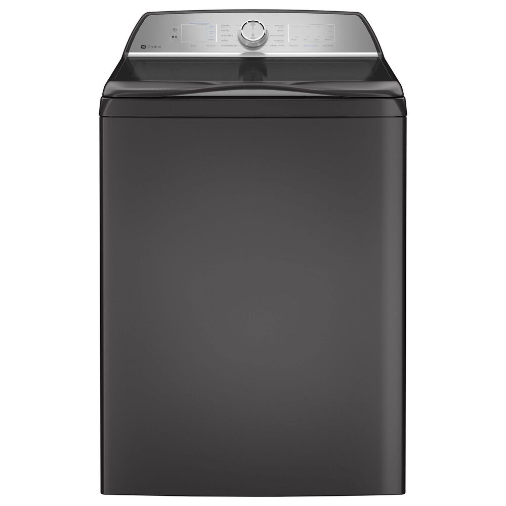GE Profile 5 Cu. Ft. Top Load Washer with Impeller in Diamond Gray