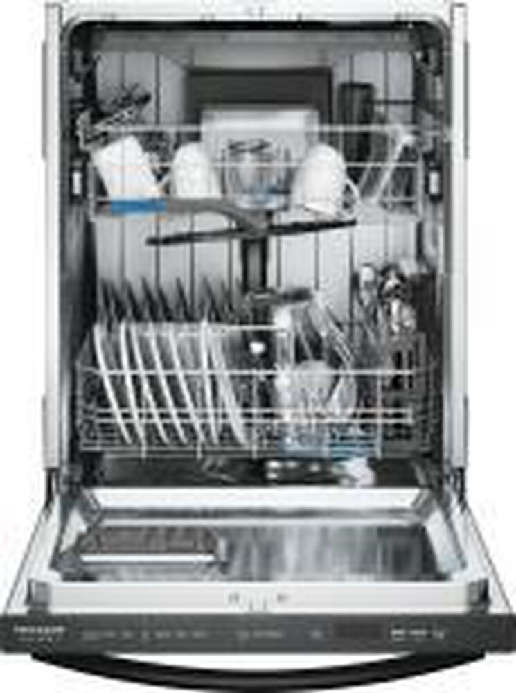 Frigidaire Gallery 24&quot; Built-In Bar Handle Dishwasher with CleanBoost in Black Stainless Steel, , large