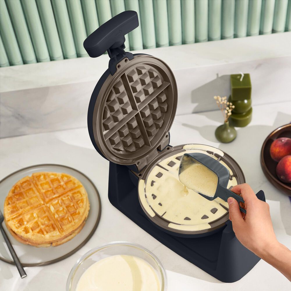 Bella Golden Rotating Waffle Maker in Slate, , large
