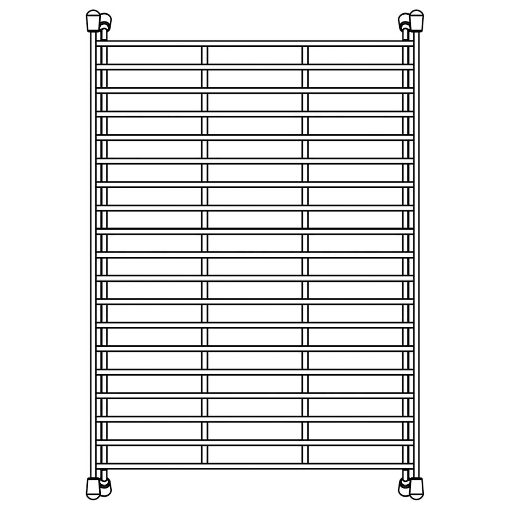 Blanco Precis Bottom Grid for 60/40 and 50/50 Sinks in Stainless Steel, , large