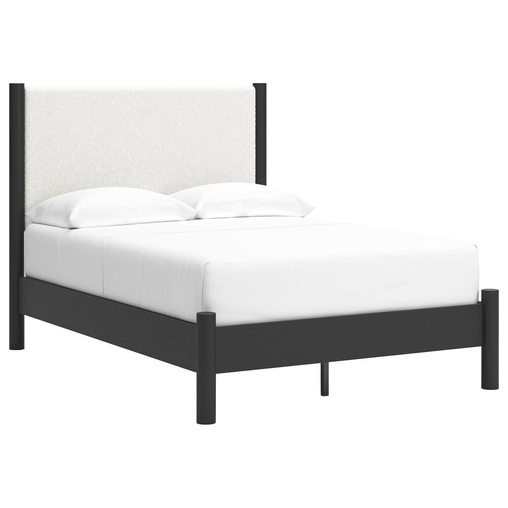 Ashley Cadmori 5-Piece Full Platform Bedroom Set in Black and White, , large