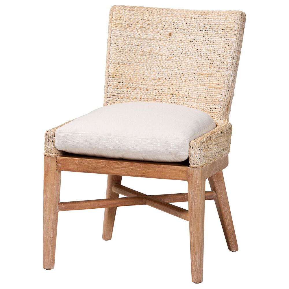 Baxton Studio Ridley Side Chair in White Wash, , large