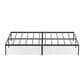 Glideaway Deluxe Twin Platform Base in Matte Black, , large