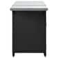 Hearth and Haven Patio Serving Cart in Matte Black, , large