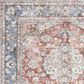 Safavieh Jasmine JSM317P 5"3" Square Rust and Blue Area Rug, , large