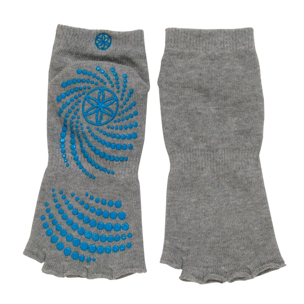 Gaiam Toe-less Yoga Socks (S/M), , large