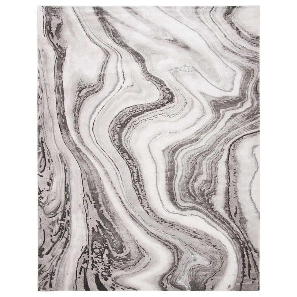 Safavieh Craft CFT819G 10"6" x 14" Grey and Silver Area Rug, , large