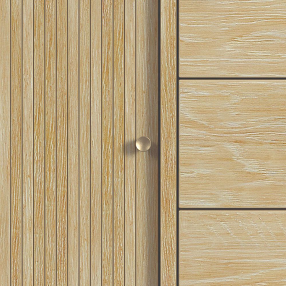 James Martin Vanities Marigot 48" Single Bathroom Vanity in Sunwashed Oak with 3 cm Parisien Bleu Quartz Top, Rectangular Sink and FreePower Wireless Charger, , large