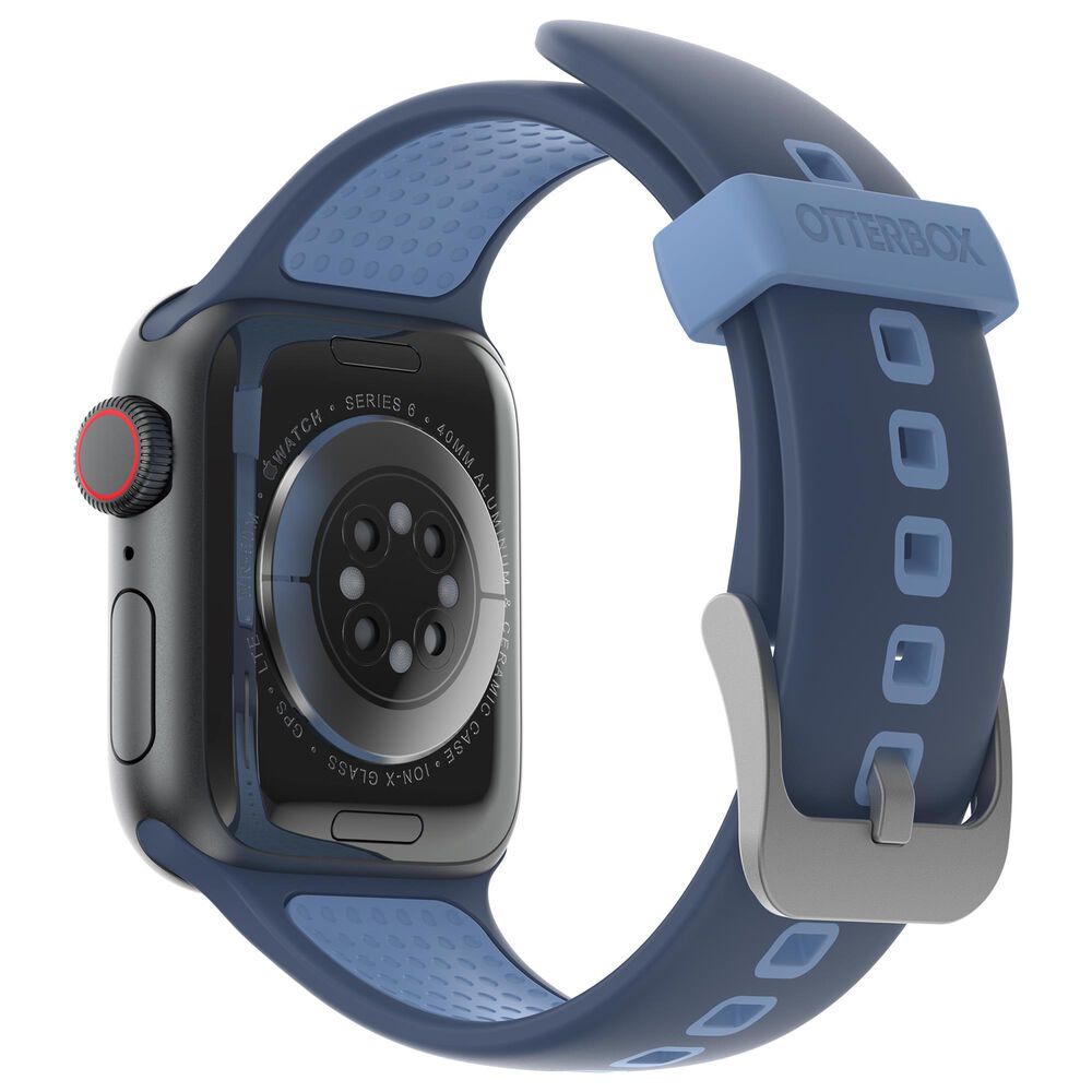 OtterBox All Day Comfort Band for 42/44/45mm Apple Watch in Baby Blue Jeans, , large