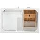 James Martin Vanities Addison 36" Single Bathroom Vanity in Glossy White with 3 cm Victorian Silver Quartz Top and Rectangular Sink, , large